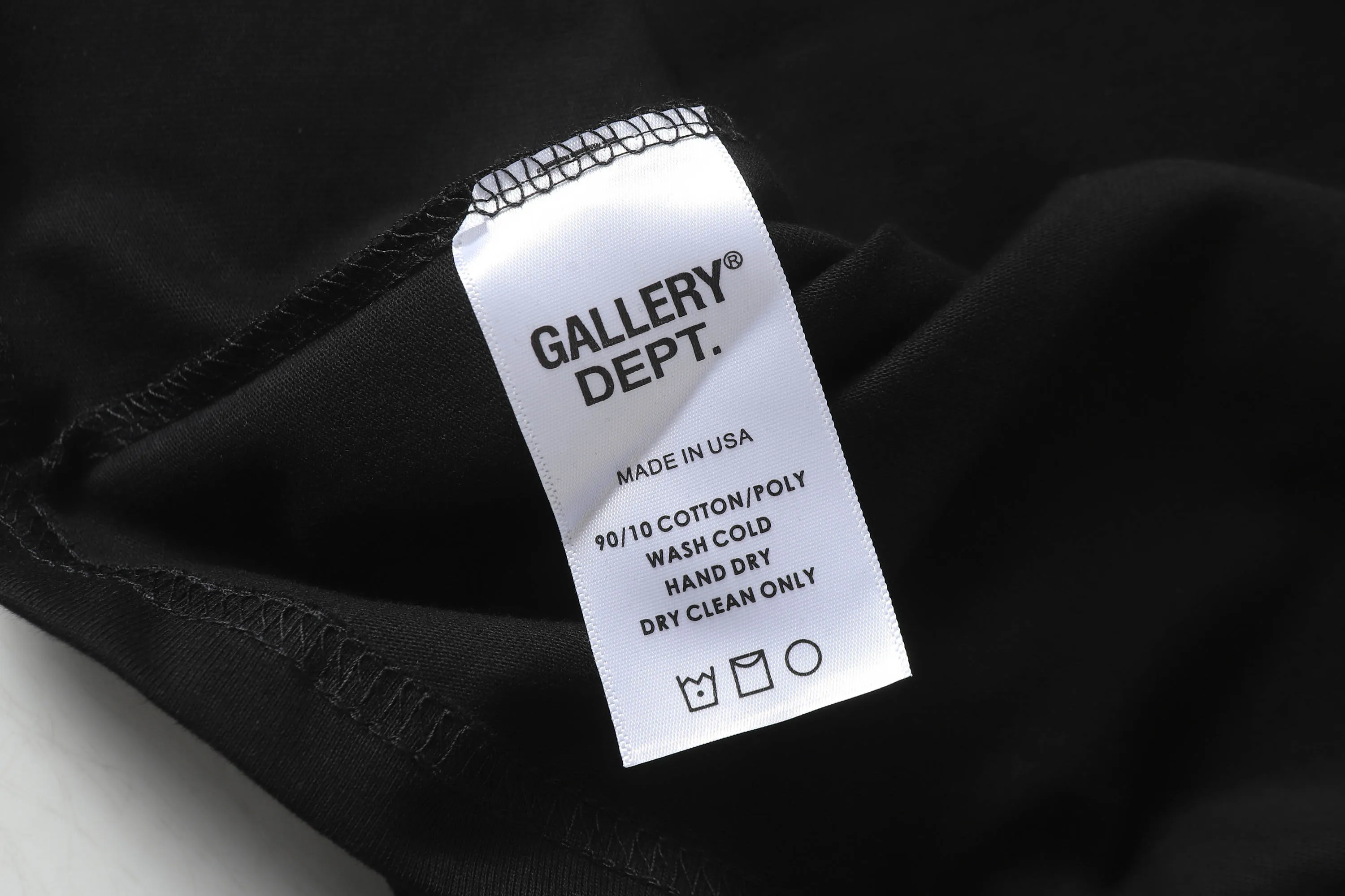 GALLERY.DEPT Summer new short-sleeved model number: D3323P104 Color: black white Size: S M L XL